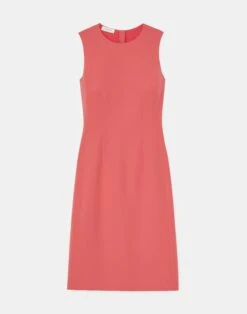 Finesse Crepe Sheath Dress 21 Finesse Crepe Sheath Dress -Chic Daily Fashion mdcn3r 6147 vibrant coral flat