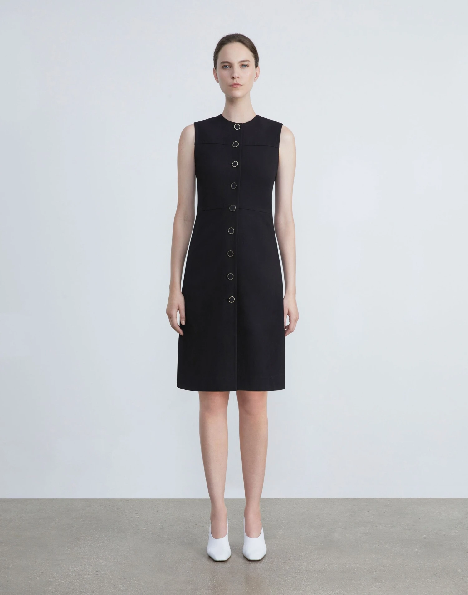 Regenerated Punto Milano Sleeveless Dress 3 Regenerated Punto Milano Sleeveless Dress - Image 3