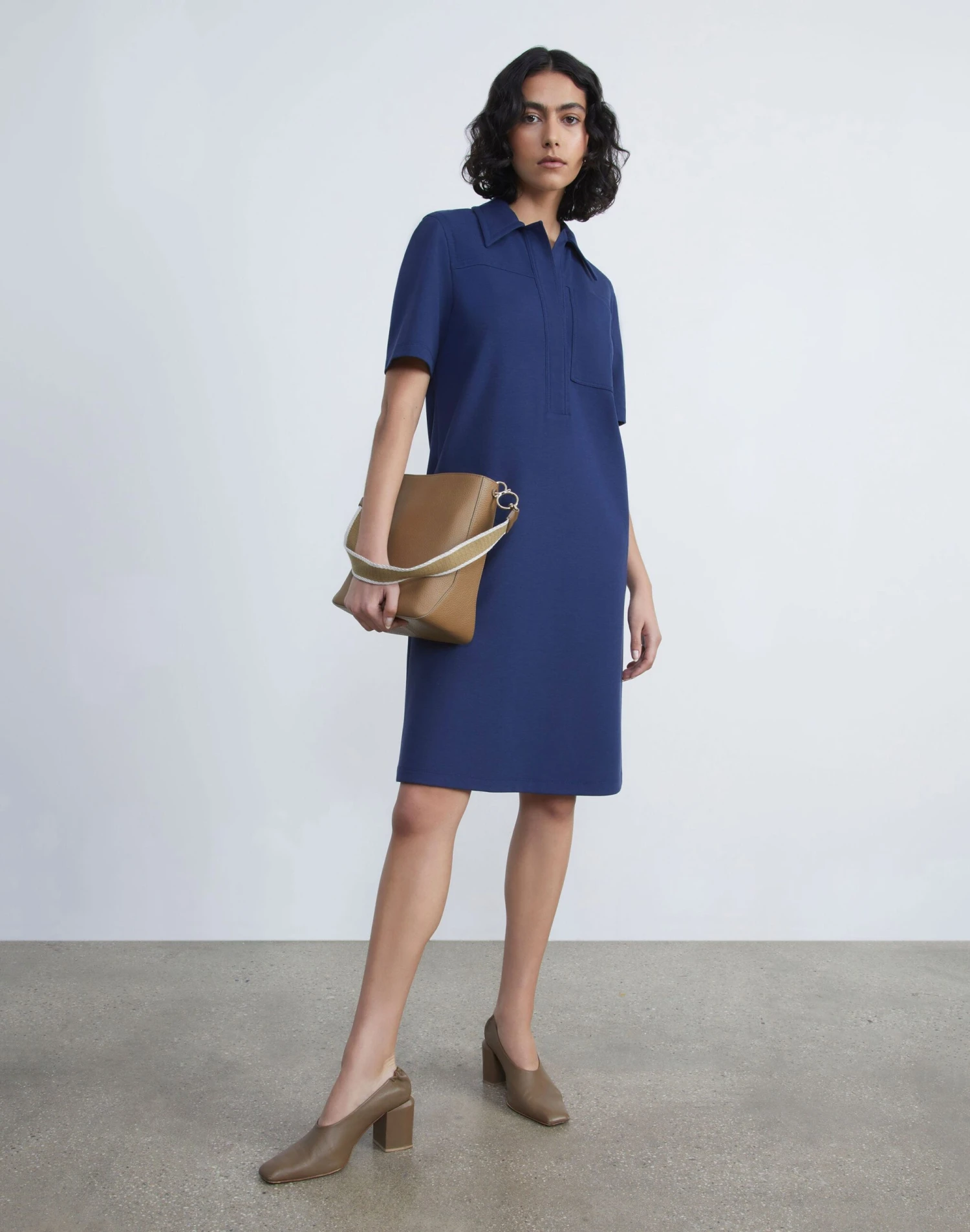 Regenerated Punto Milano Popover Dress 2 Regenerated Punto Milano Popover Dress - Image 2