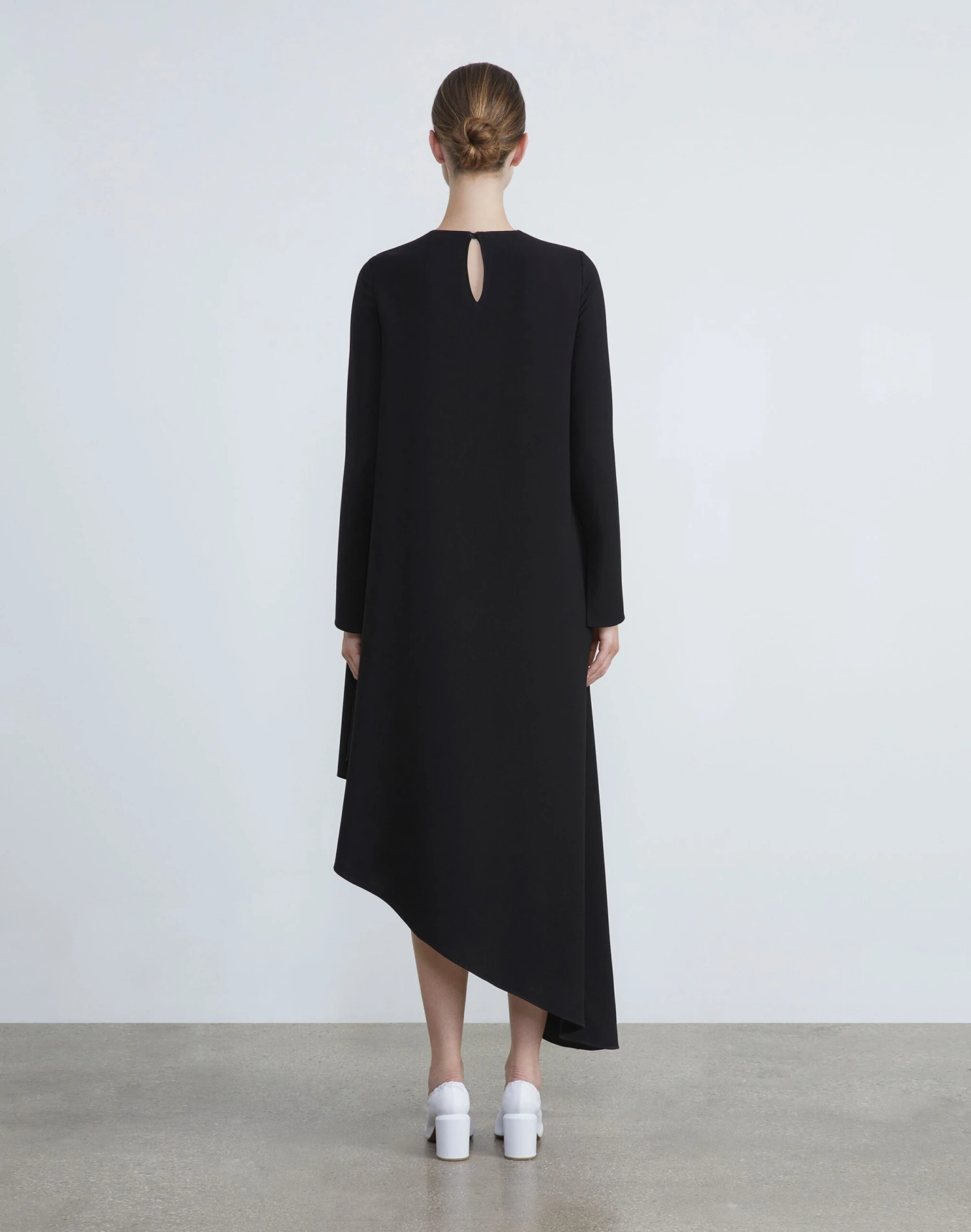 Finesse Crepe Asymmetric Dress 3 Finesse Crepe Asymmetric Dress - Image 3