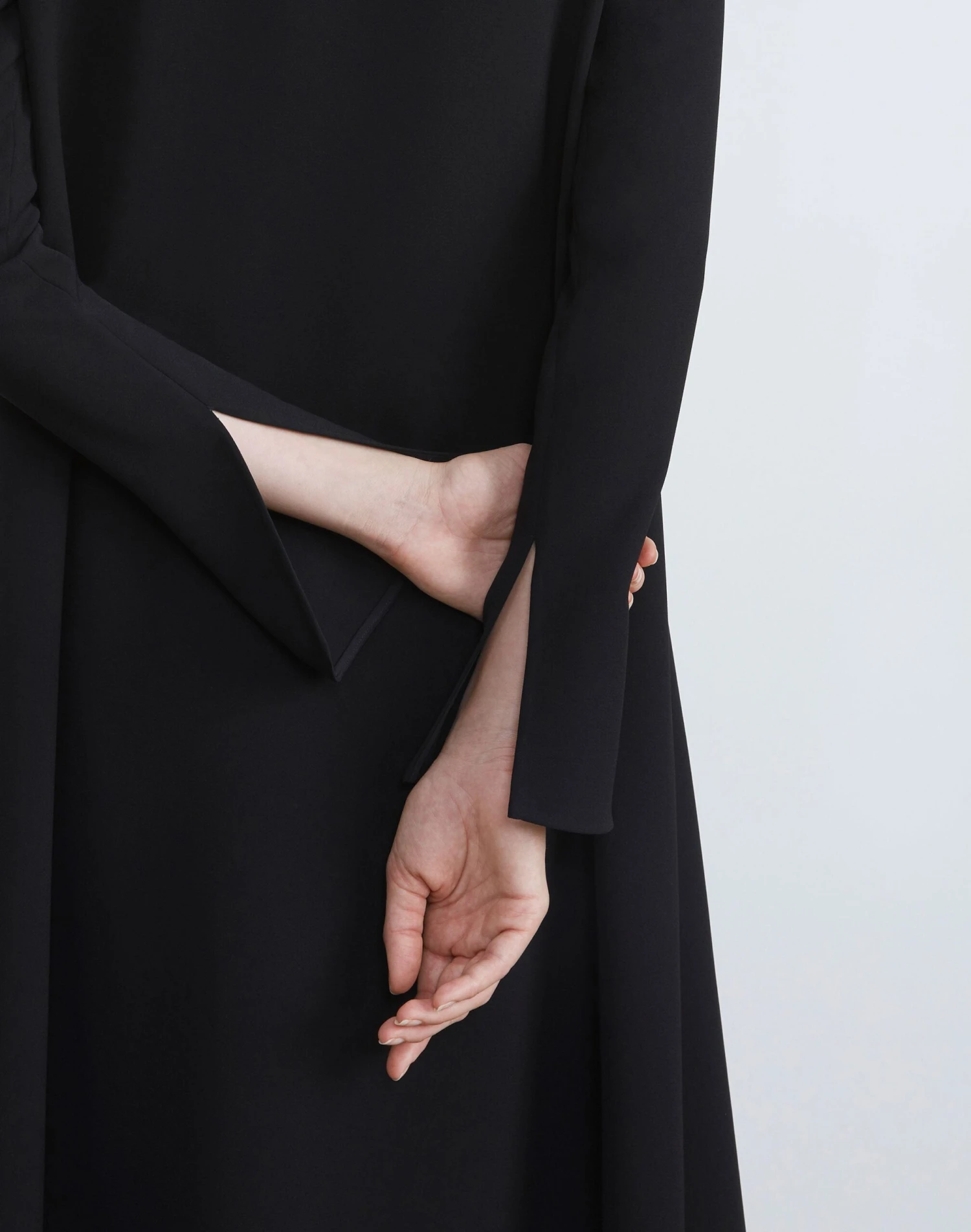 Finesse Crepe Asymmetric Dress 4 Finesse Crepe Asymmetric Dress - Image 4