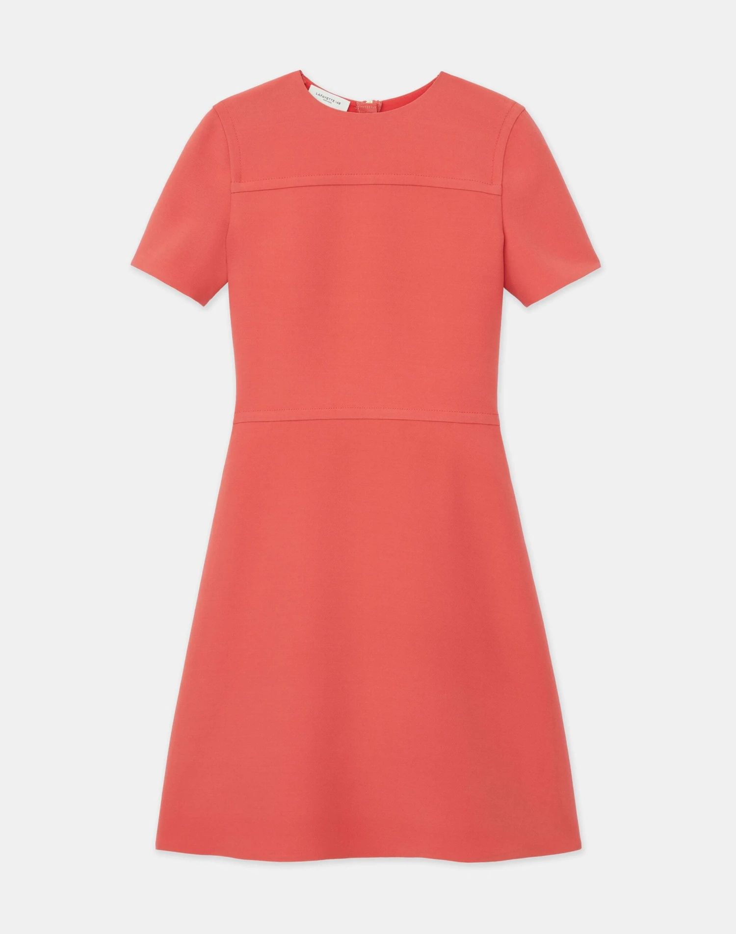 Wool-Silk Crepe A-Line Dress 11 Wool-Silk Crepe A-Line Dress - Image 11