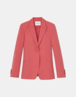 Finesse Crepe Cutaway Blazer