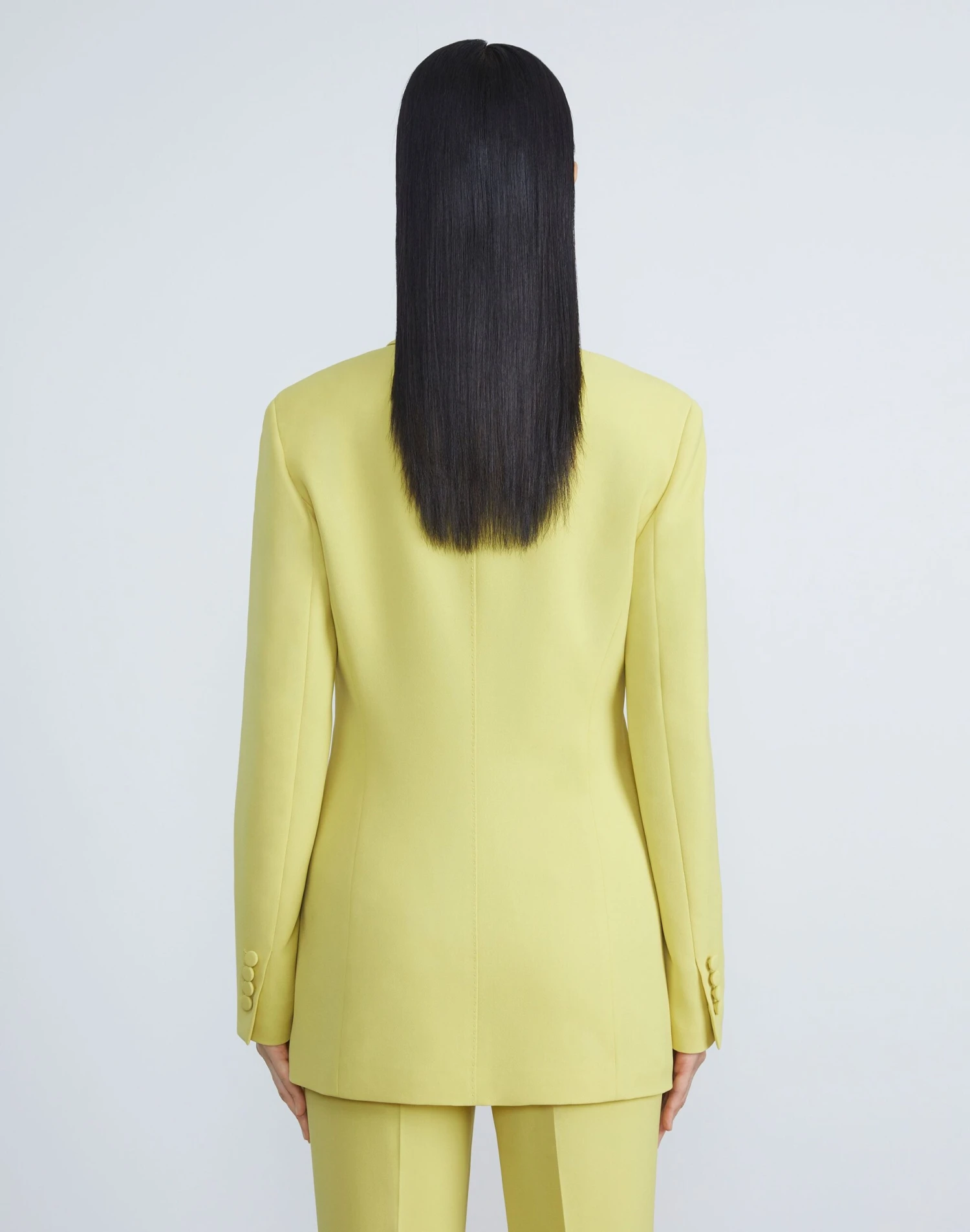 Finesse Crepe Fitted Blazer 5 Finesse Crepe Fitted Blazer - Image 5