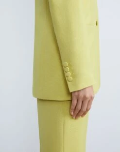 Finesse Crepe Fitted Blazer 18 Finesse Crepe Fitted Blazer -Chic Daily Fashion mjcv3h 6147 bright citrine detail2