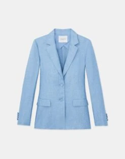 Linen Twill Mélange Blazer