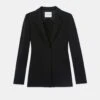 Finesse Crepe Belted Blazer