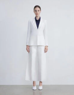 Finesse Crepe Belted Blazer -Chic Daily Fashion mjcw2h 6147 cloud full