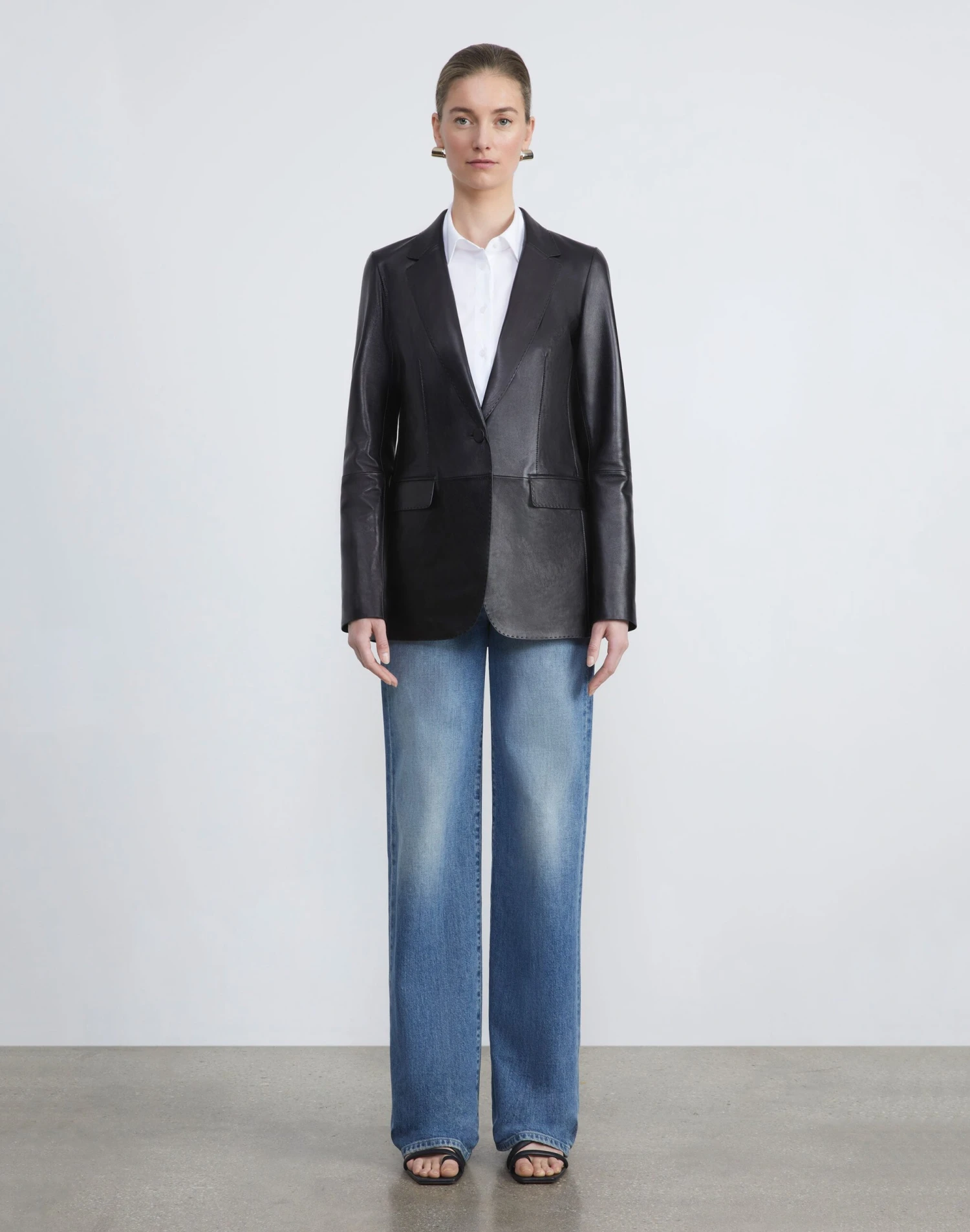 Nappa Leather Blazer 11 Nappa Leather Blazer - Image 11