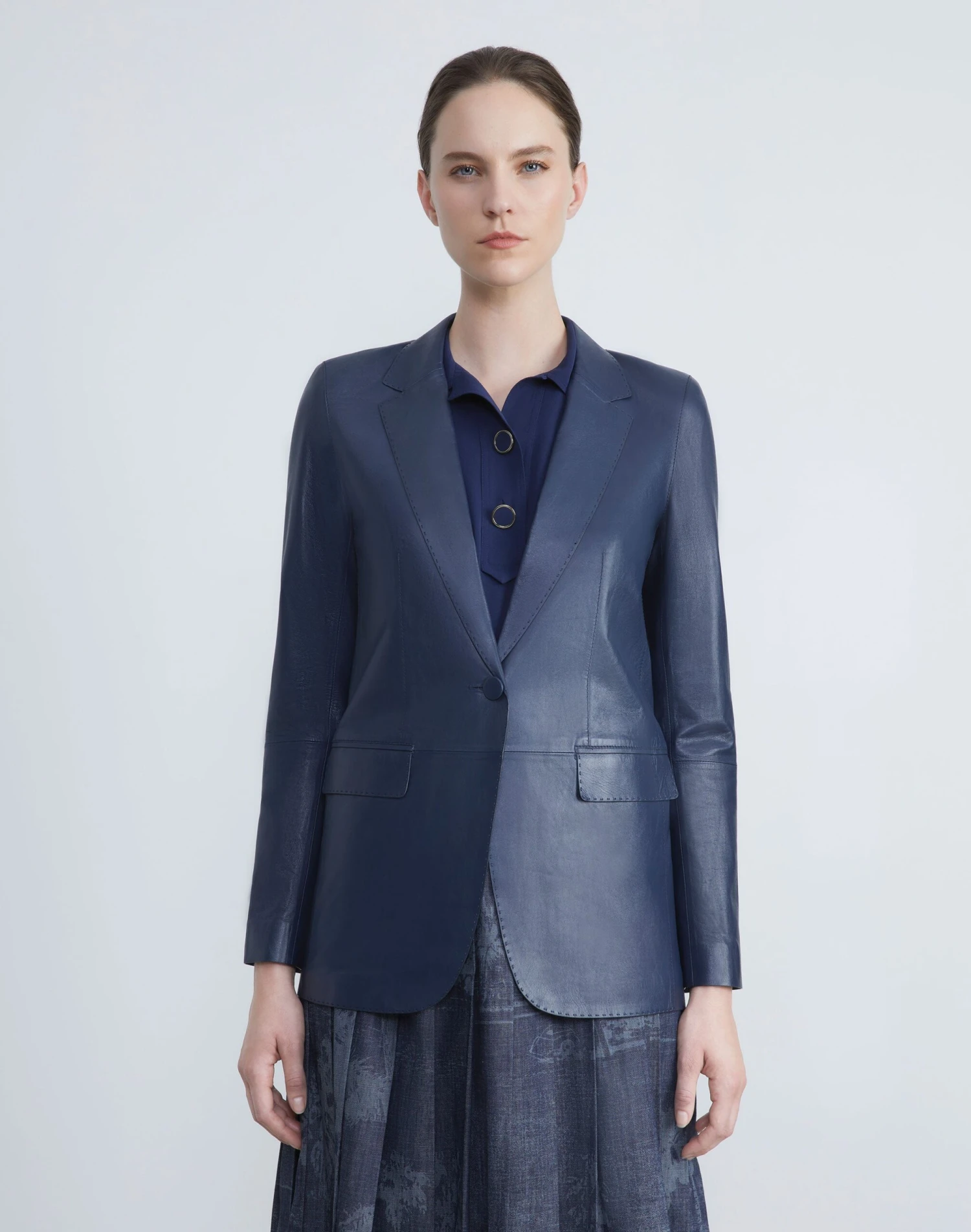 Nappa Leather Blazer 3 Nappa Leather Blazer - Image 3