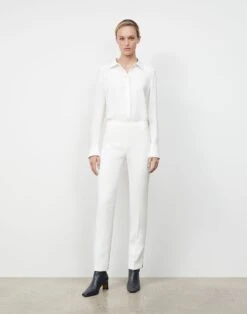 Finesse Crepe Bleecker Pant -Chic Daily Fashion mp505r 6147 cloud full