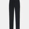 Wool-Silk Crepe Barrow Pant