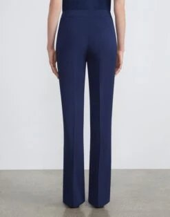 Finesse Crepe Barrow Pant -Chic Daily Fashion mp703r 6147 midnight blue back