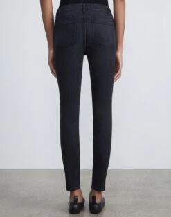 L148 Denim Mercer Skinny Jean -Chic Daily Fashion mpa83w 1m73 washed onyx back