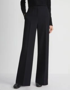 Responsible Wool Nouveau Crepe Dalton Pant 17 Responsible Wool Nouveau Crepe Dalton Pant -Chic Daily Fashion mpb18r 8036 black