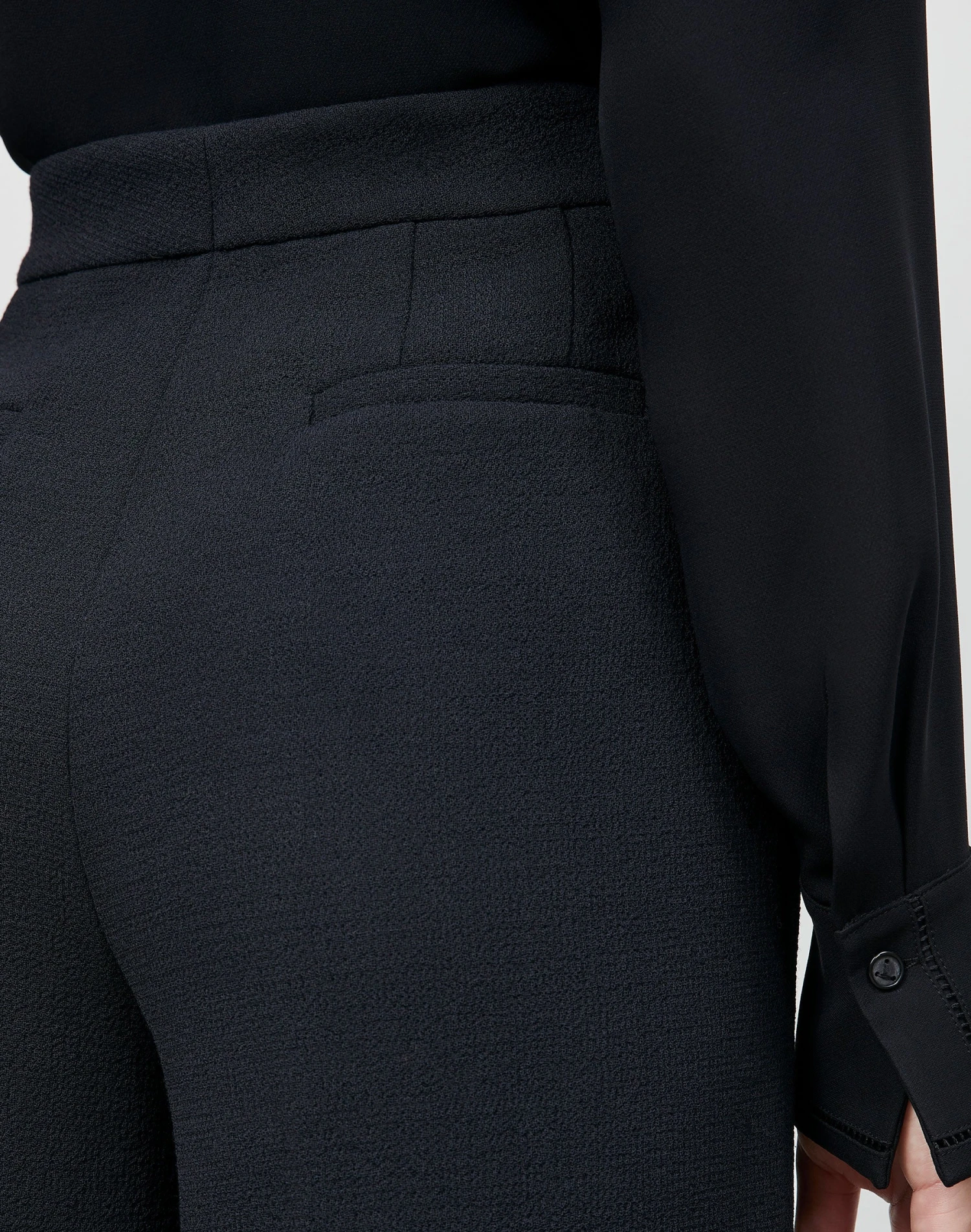 Responsible Wool Nouveau Crepe Dalton Pant 5 Responsible Wool Nouveau Crepe Dalton Pant - Image 5