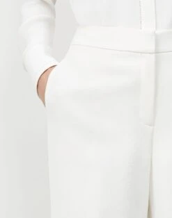 Responsible Wool Nouveau Crepe Dalton Pant 24 Responsible Wool Nouveau Crepe Dalton Pant -Chic Daily Fashion mpb18r 8036 cloud detail2