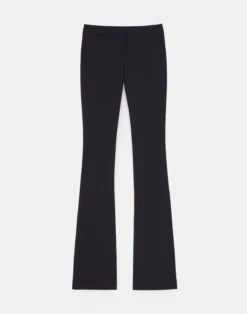 Compact Stretch Viscose Waldorf Flared Pant