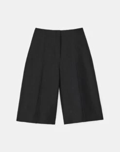 Silk-Linen Ryerson Bermuda Short 25 Silk-Linen Ryerson Bermuda Short -Chic Daily Fashion mpb52r 1g63 black flat