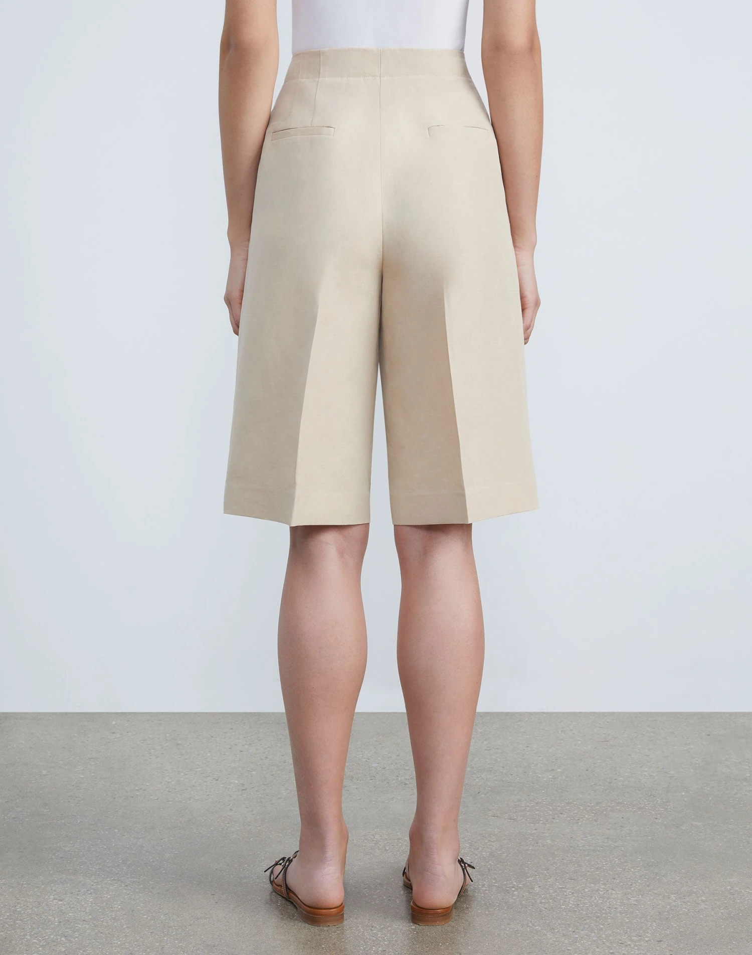 Silk-Linen Ryerson Bermuda Short 14 Silk-Linen Ryerson Bermuda Short - Image 14