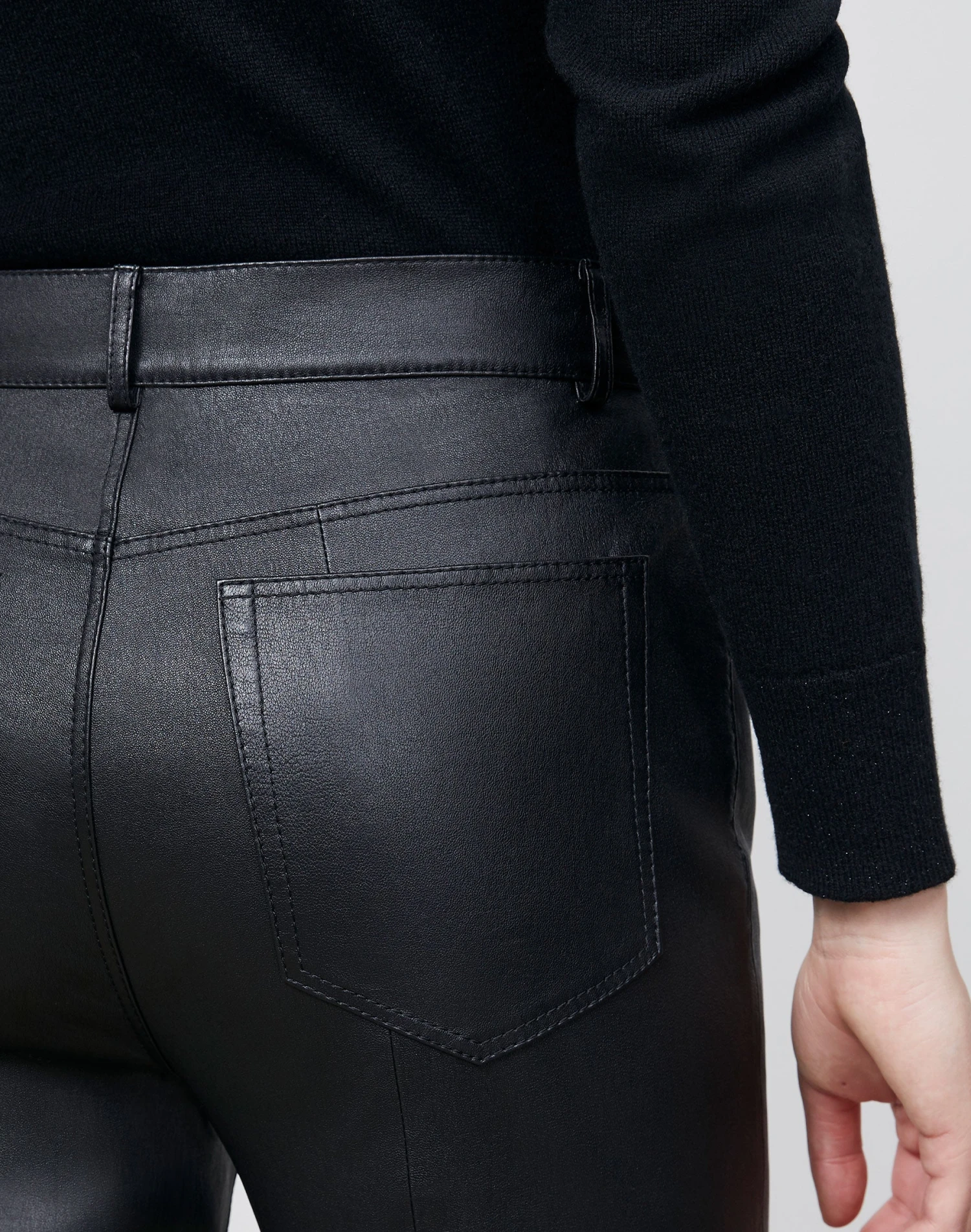 Reeve Pant In Silky Stretch Nappa 5 Reeve Pant In Silky Stretch Nappa - Image 5