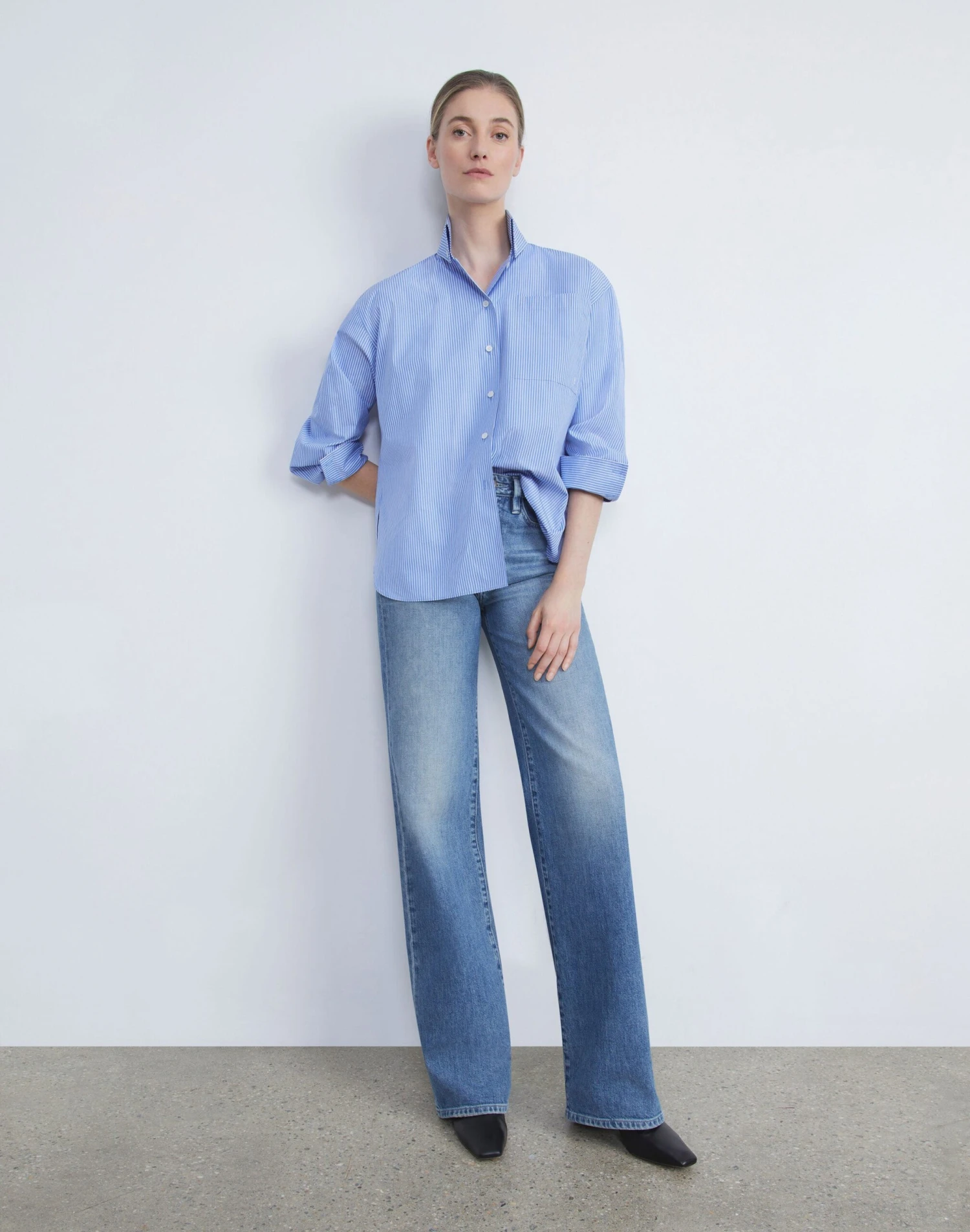 L148 Denim Wyckoff Wide-Leg Jean 2 L148 Denim Wyckoff Wide-Leg Jean - Image 2
