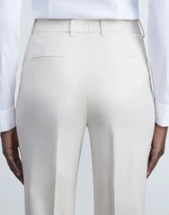 Stretch Wool Clinton Ankle Pant -Chic Daily Fashion mpc29r 1p40 bisque detail2