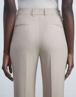 Stretch Wool Clinton Ankle Pant -Chic Daily Fashion mpc29r 1p40 taupe detail2