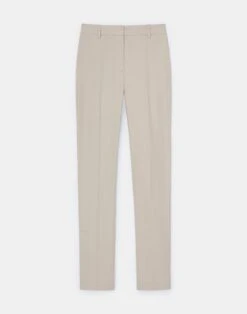 Stretch Wool Clinton Ankle Pant -Chic Daily Fashion mpc29r 1p40 taupe flat