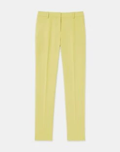 Finesse Crepe Clinton Ankle Pant -Chic Daily Fashion mpc29r 6147 bright citrine flat