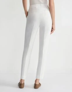 Finesse Crepe Clinton Ankle Pant -Chic Daily Fashion mpc29r 6147 cloud back