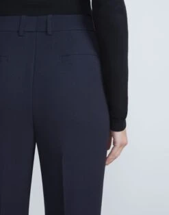 Finesse Crepe Clinton Ankle Pant -Chic Daily Fashion mpc29r 6147 navy detail2