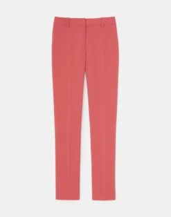 Finesse Crepe Clinton Ankle Pant -Chic Daily Fashion mpc29r 6147 vibrant coral flat