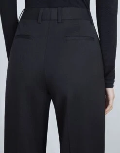 Stretch Wool Gates Pant -Chic Daily Fashion mpc77r 1p40 black detail2
