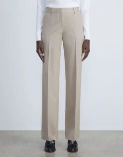 Stretch Wool Gates Pant -Chic Daily Fashion mpc77r 1p40 taupe