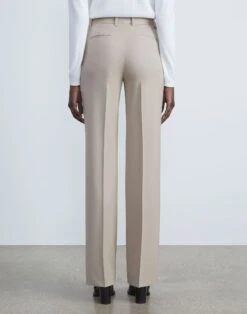 Stretch Wool Gates Pant -Chic Daily Fashion mpc77r 1p40 taupe back