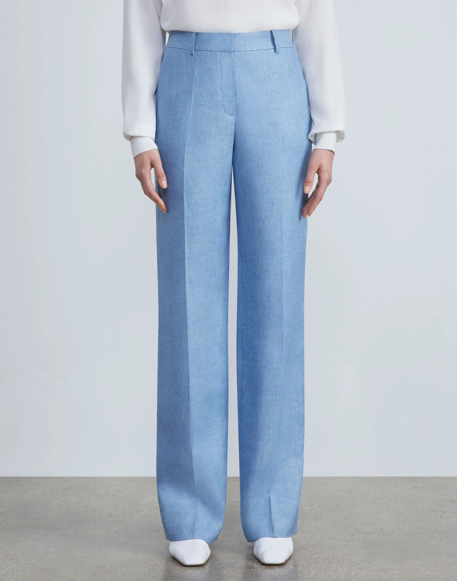 Linen Twill Mélange Gates Pant 3 Linen Twill Mélange Gates Pant - Image 3