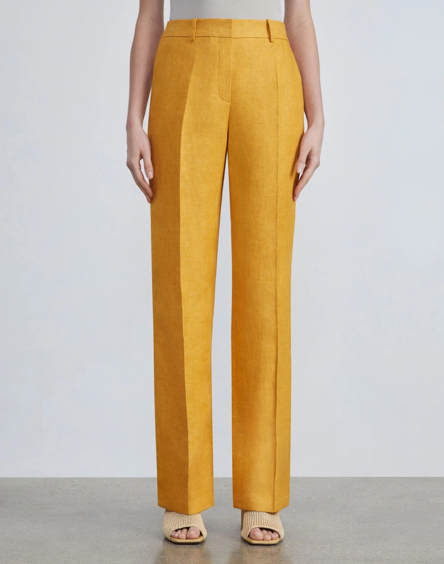 Linen Twill Mélange Gates Pant 10 Linen Twill Mélange Gates Pant - Image 10