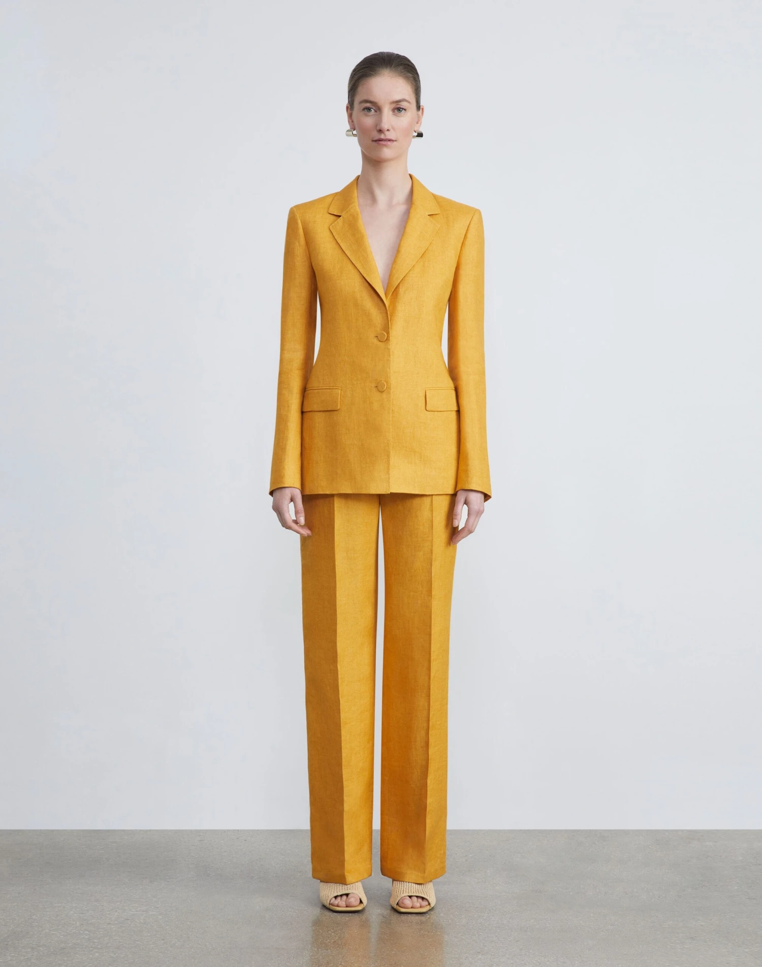 Linen Twill Mélange Gates Pant 7 Linen Twill Mélange Gates Pant - Image 7