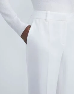 Finesse Crepe Gates Full-Leg Pant -Chic Daily Fashion mpc77r 6147 cloud detail