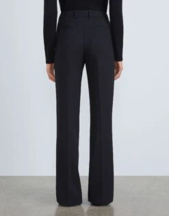 Responsible Wool Double Face Gates Pant 8 Responsible Wool Double Face Gates Pant -Chic Daily Fashion mpc77r 8034 black back