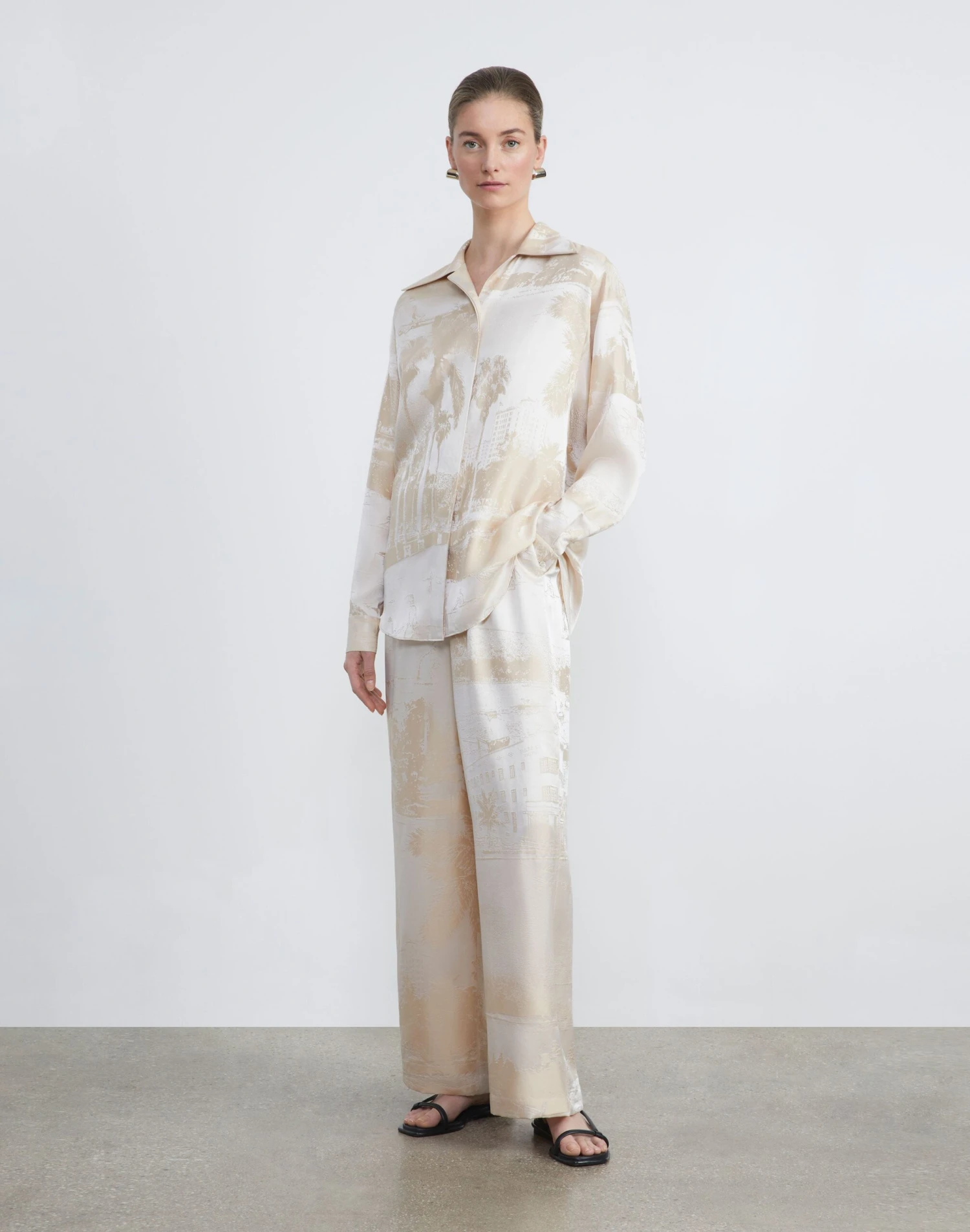 Postcards Jacquard Silk Riverside Pant 2 Postcards Jacquard Silk Riverside Pant - Image 2