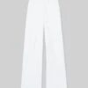 Featherweight Lambskin Plissé Riverside Pant