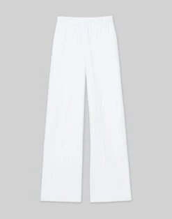 Featherweight Lambskin Plissé Riverside Pant