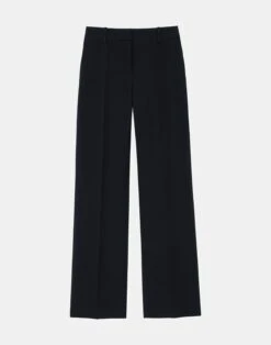 Wool-Silk Crepe Sullivan Pant
