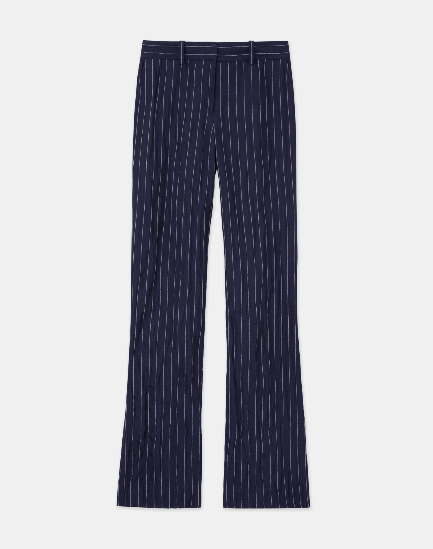 Utility Stripe Viscose-Cotton Sullivan Pant 1 Utility Stripe Viscose-Cotton Sullivan Pant