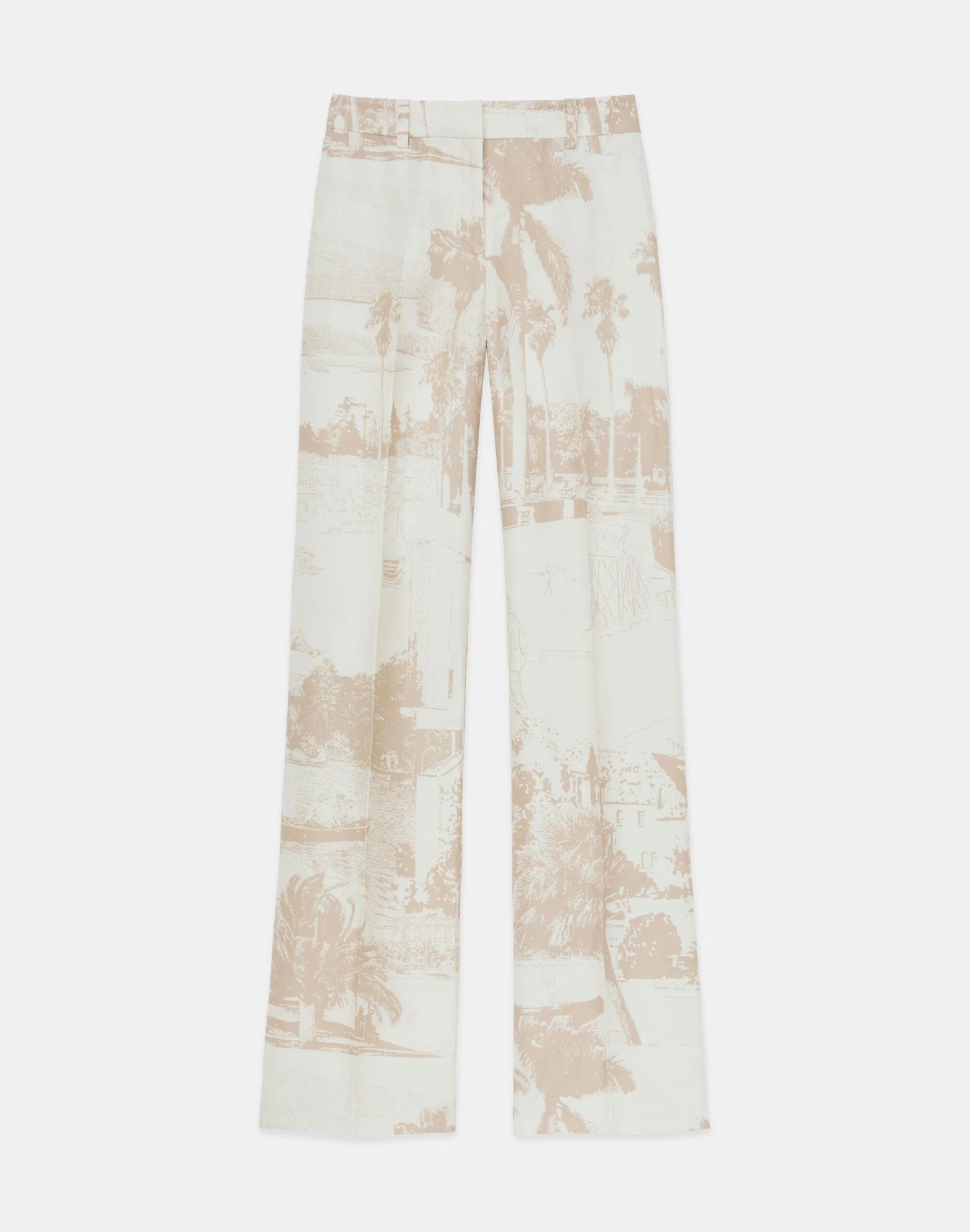 Postcards Print Viscose-Linen Sullivan Pant 1 Postcards Print Viscose-Linen Sullivan Pant