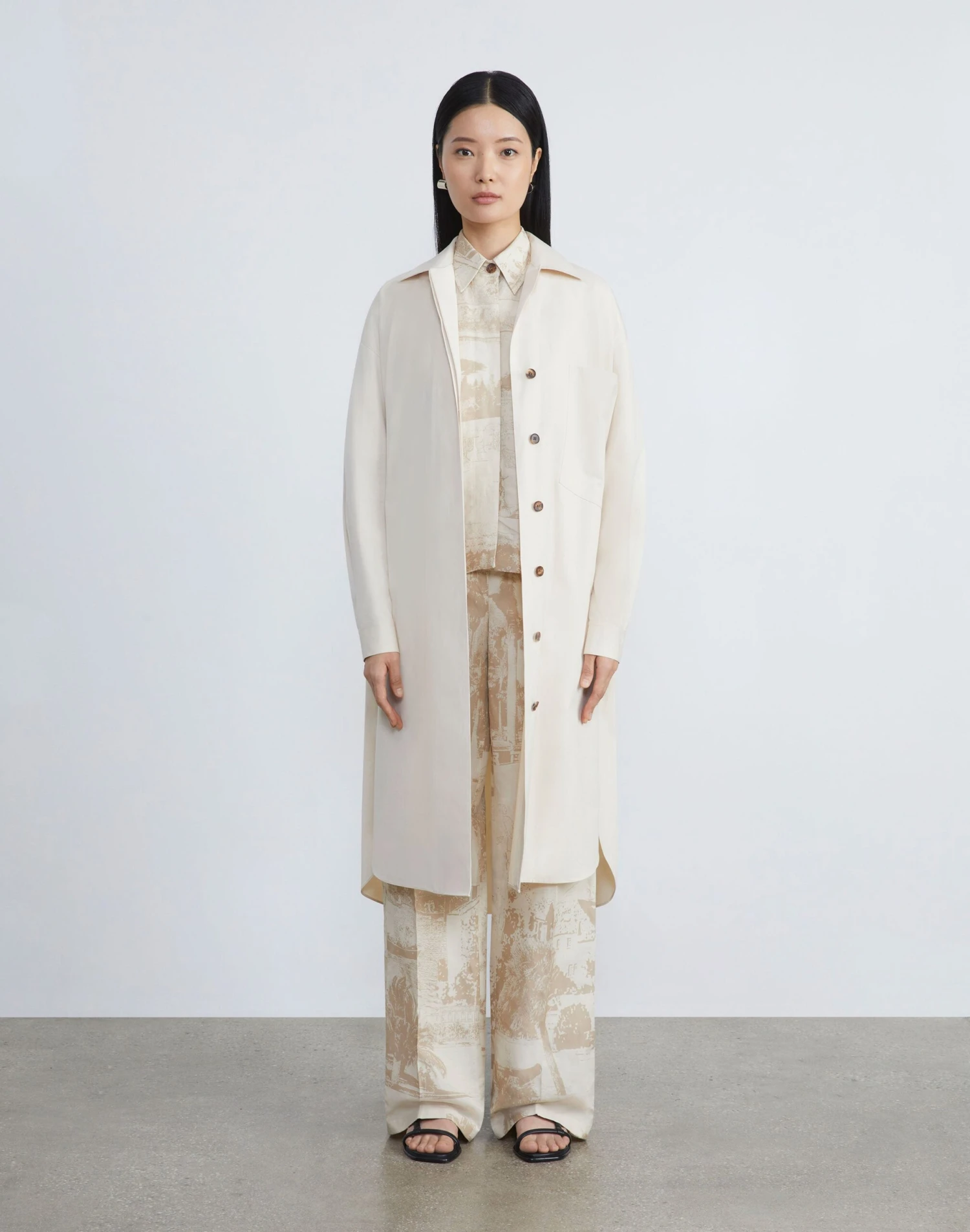 Postcards Print Viscose-Linen Sullivan Pant 2 Postcards Print Viscose-Linen Sullivan Pant - Image 2