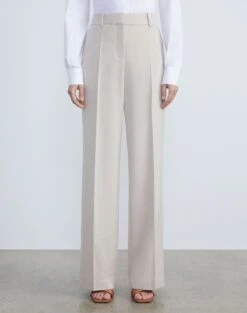 Cashmere-Wool Mélange Sullivan Pant 7 Cashmere-Wool Mélange Sullivan Pant -Chic Daily Fashion mpd32v 5255 oatmeal melange