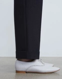 Double Face Wool Waverly Pant 14 Double Face Wool Waverly Pant -Chic Daily Fashion mpd46r 8034 navy detail2